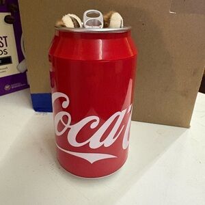 Coca-Cola Red Can with Plush Accents